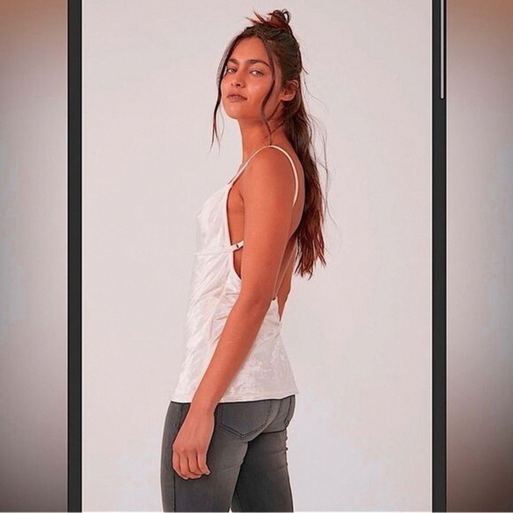 Free People White Camisole Top